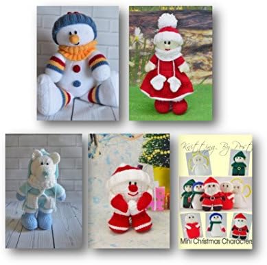 Knitting Pattern Christmas Toy Knitting Patterns Collection KBP-C016 Made in The UK