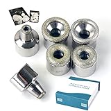 Set of Diamond Microdermabrasion Tips, 6Pcs Dermabrasion Tips Replacemen with 50Pcs Cotton Filters for Spa Grade Home Diamond Dermabrasion Peeling, Facial Skin Care