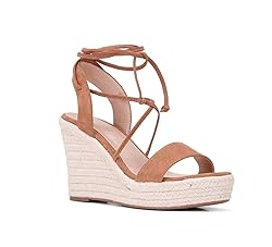 SUMOJIU Women's Wedge Platform Espadrille Open Toe