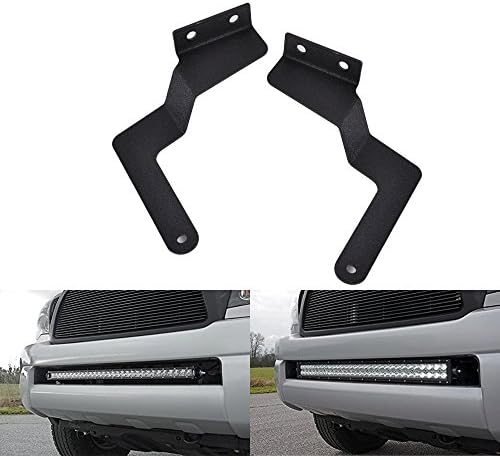 Ohmu Pair 2005-2015 Toyota Tacoma Front Hidden Bumper Mounting Brackets Mounts Fit 30 Inch Straight Led Work Light Bar Accessories