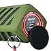 Sunshot Portable NFC Waterproof Super Bass Resonance Bluetooth Wireless Speaker With Power Bank Bluetooth CSR 4.0 Technology Compatible Outdoor Sport/ Climbing Stereo With Metal Snap Hook (Olive-green)