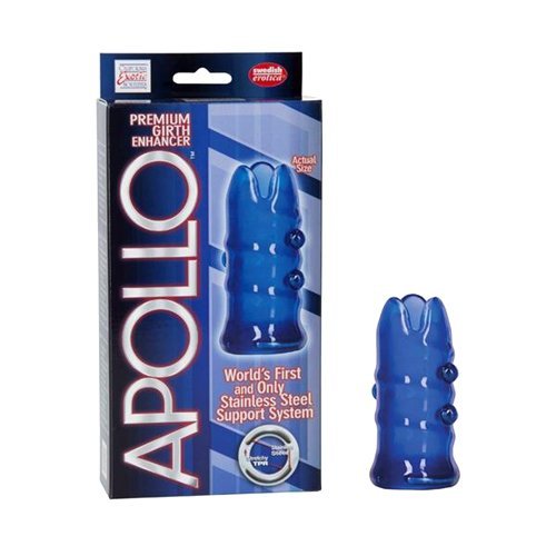 Apollo Premium Girth Enhancers, Blue