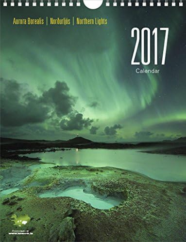 The Icelandic Norhern Lights Calendar 2017