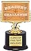 DINN BROS Custom Basketball Bracket Trophy, March Madness, Customize Engraving, March Madness Challenge Winner Award, 6 3/4