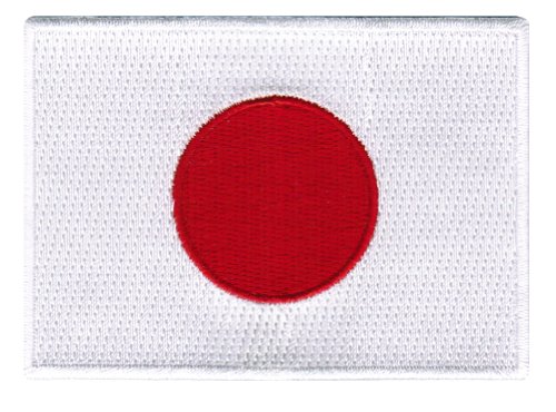 Japan Flag Embroidered Patch Japanese Iron-On National Emblem