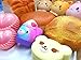 ibloom Pain du Matin Realistic Bread Loaf Slow Rising Jumbo Squishy Toy (Fraise, Strawberry Scented, 6.7 Inch) [Party Favors, Stress Balls, Birthday Gifts, Pretend Play for Kids, Girls, Boys, Adults]