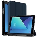Samsung Galaxy Tab S3 9.7 Case, Infiland Ultra Slim Tri-Fold Shell Cover S Pen Protective Holder Galaxy Tab S3 9.7-Inch Tablet (SM-T820/T825/T827) 2017 Release (Auto Wake/Sleep), Navy