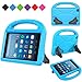 MENZO Kids Case for Amazon All-New Fire HD 8 2018/2017, Light Weight Shockproof Handle Stand Kids Friendly Case for Fire HD 8 Inch (2017 and 2018 Releases) Tablet, Blue