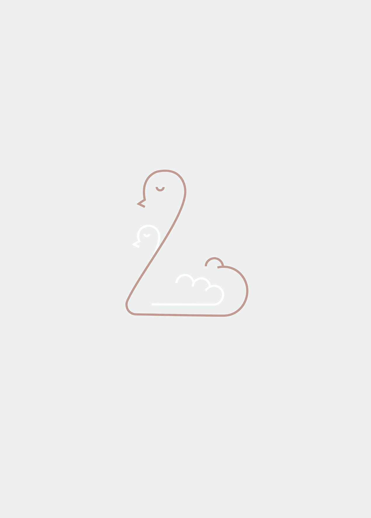 Komar Wall Picture Baby Welcome Poster Picture Living Room Bedroom Decoration Art Print Without Frame P107-50x70 Dimensions 50 x 70 cm (Width x Height)