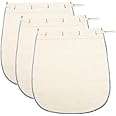 Reusable Nut Milk Bags for Straining - Unbleached Cotton Almond Milk Bags - BPA-Free Oat Milk Strainer Bags - Washable Juice 