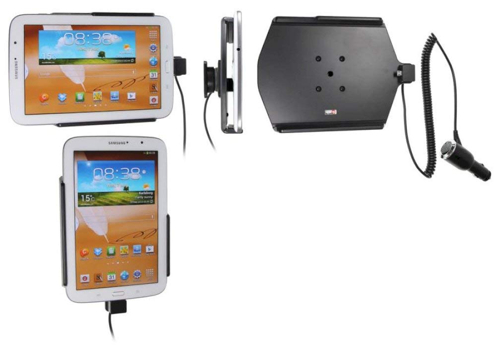 Brodit Active Holder with Cig-Plug and Tilt Swivel for Samung Galaxy Note 8.0 N5100