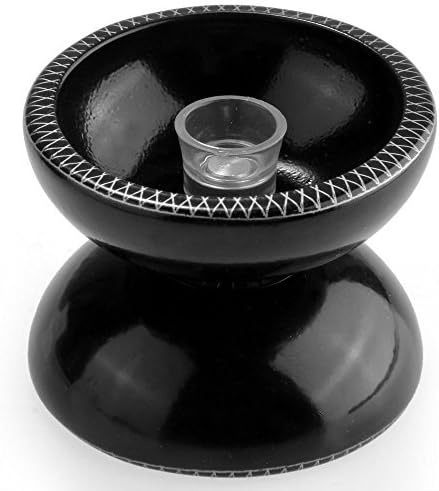Professional YoYo Ball 1 Bearing String Trick Toy Alloy 51 x 51 x 38 mm Black, Red, Blue, Gold (random)