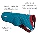 Ruffwear, Stumptown Insulated and Reflective, Cold Weather Winter Jacket for Dogs, Metolius Blue, Medium