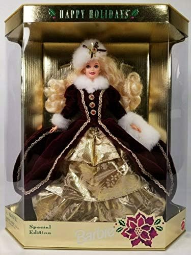Mattel Happy Holidays Barbie Christmas 