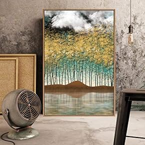 Framed Home Artwork Abstract Scenery for Living Room Bedroom