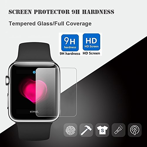 image for UTP Tempered Glass Screen Protector Guard Shield Saver for Apple Watch
