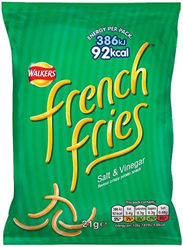 French Fries Salt and Vinegar (32 packs per box): Amazon.co.uk: Grocery