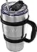 Great Coffee Travel Mug - Stainless Steel Tumbler Insulated Coffee Mug / Tumbler with Straw and Handle + Leak Proof Lid | Large Cup for To Go Drinks