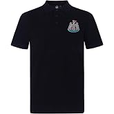 Newcastle United FC Official Soccer Gift Mens Crest Polo Shirt