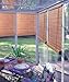 Radiance 0321256 Vinyl PVC Roll Up Blind, Woodgrain, 60 Inch Wide x 72 Inch Long