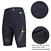 beroy Womens Bike Shorts with 3D Gel Padded,Cycling Women’s Shorts (L, Black)thumb 3