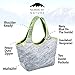 Cool Everyday Shoulder Bag For Women | Made of Insulated Neoprene | Works Great As Baby Diaper Bag and Women Tote Handbag | This Women’s Lunch Bag Purse Is Cool, Washable and Travel Friendly