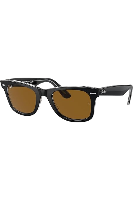 Amazon.com: Ray Ban RB2132 New Wayfarer 622/30 Silver Mirror 