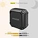 Omaker Omaker M4 Portable Bluetooth 4.0 Speaker with 12 Hour Playtime for Outdoors or Shower - Black