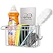 FaayFian Wall Mounted 3-in-1 Kitchen Sponge Holder, Stainless Steel Bathroom Shelf Storage Organizer, Soap Scrubbers Holder + Dish Cloth Hanger, Bathroom Shower Caddy, Kitchen Sink Caddy