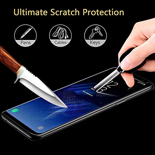 Galaxy Note 8 Screen Protector [2-Pack], Tempered Glass Screen Protector [Case-Friendly][No Bubbles][Easy to Install][Anti Fingerprint][Full Coverage] Screen Protector Compatible Samsung Galaxy Note 8 - Thumbnail 2