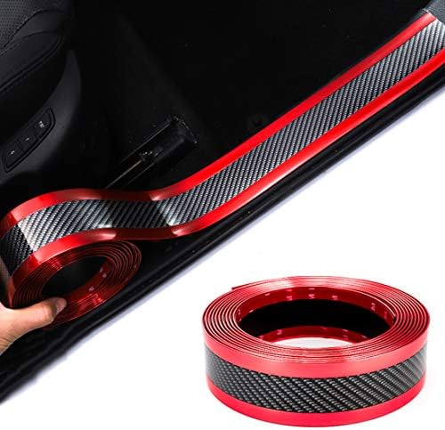 SEAMETAL Car Door Sill Protector Guard , Rear Bumper Protector Guard Universal 10x0.15ft