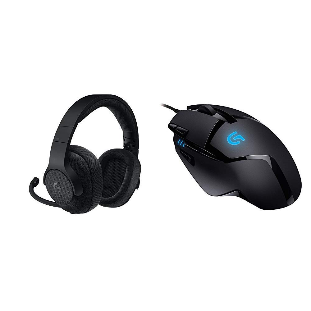 Headset G433 Dts Logitech G433 Wired Surround Gaming Headphones