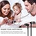Wired Earphones, BYZ in-Ear Wired Earbuds Stereo Headphone with Microphone for Running Gym Jogging Sport