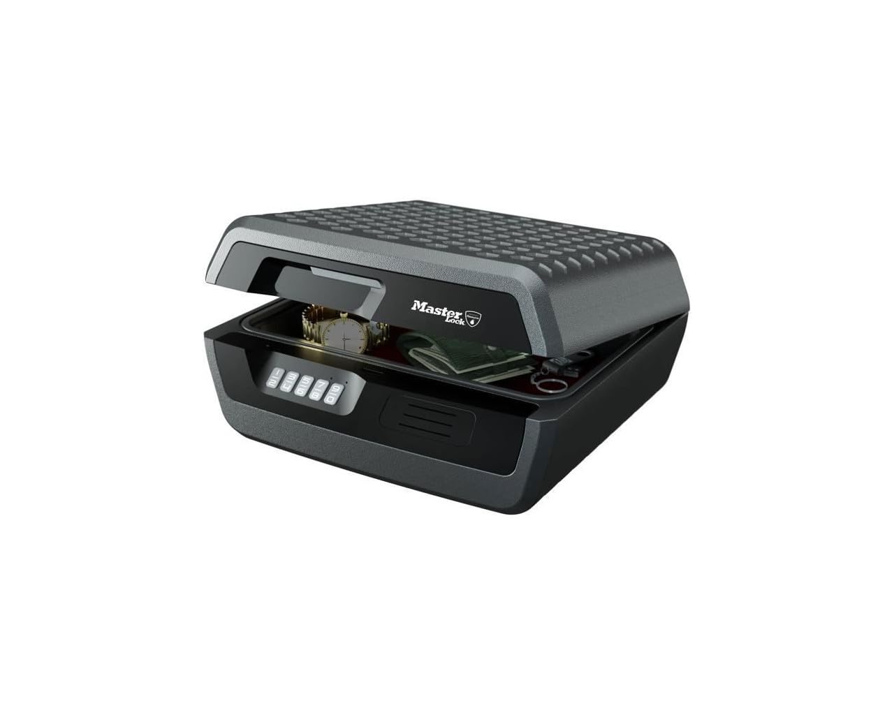 MASTER LOCK Certified Fire and Waterproof Safe Box with Digital Combination, 10L, 419 x 193 x 375 mm, Portable, for home and professionals