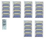 Schick Hydro5 Sensitive Refill Blade Cartridges, (Unboxed) w/ Free Loving Care Conditioner Packette (24)