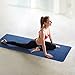 Yoga Mat Fitness Mat Eco Friendly Material SGS Certified Ingredients TPE Specifications 72'' x 26'' Thickness 1/4-Inch Non-Slip Extra Large Yoga Mat with Carry Bag (Blue)