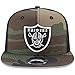 New Era Oakland Raiders Trucker 9FIFTY Snapback Adjustable Hat Woodland Camo/Black