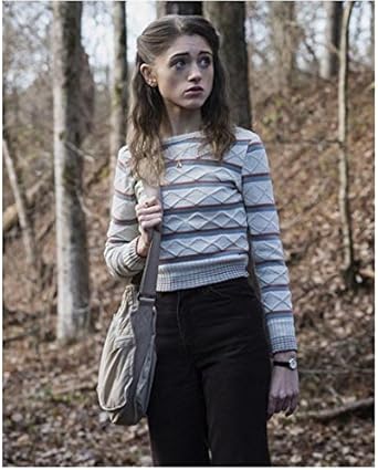 Stranger Things Natalia Dyer at Nancy Wheeler Standing in Woods 8 x 10