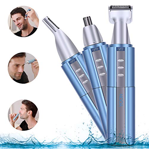 Nose Hair Trimmer for Men & Women - NOOA Professional USB Rechargeable Nose Trimmer,Waterproof Stainless Steel Ear Nose Hair Trimmer,All in One Nose Hair clipper Battery Powered,Easy Clean