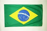AZ FLAG Brazil Flag 3x5 ft 100D Polyester With Two Grommets view 4