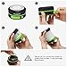 SUAOKI Camping Lantern Led Light Flashlight Rechargeable Battery (Powered by Hand Crank and USB Charging) Collapsible Ultra Compact Great for Hiking Camping Tent Garden Patio etc (Green)