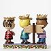 Peanuts by Jim Shore Three Wise Men Linus, Schroeder, Franklin Stone Resin Figurine, 4.6”