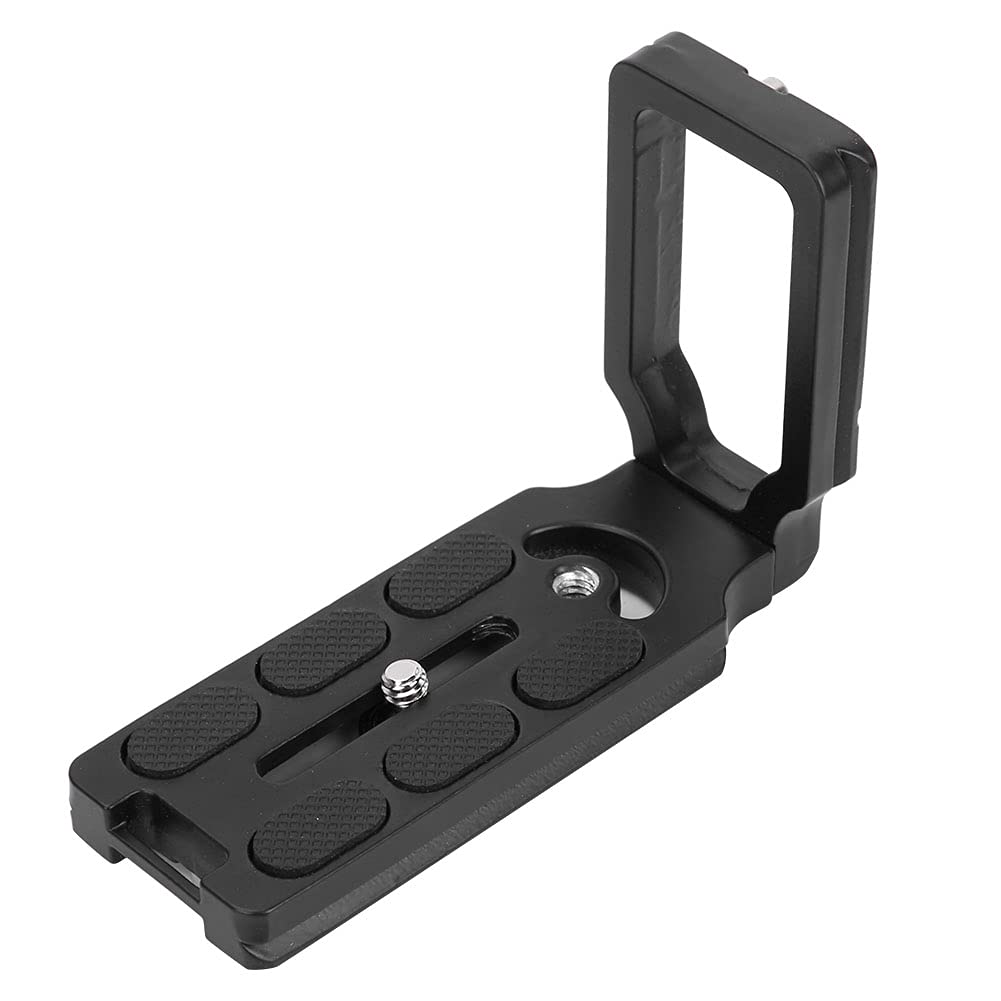 VBESTLIFE Universal Camera Quick Release L Plate, Universal 1/4 Screw QR L-Plate Vertical Hand Grip Bracket for Camera