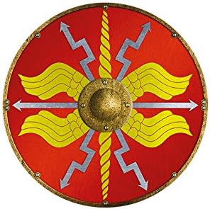 Wood Spielerei 73905/Round with Roman Shield