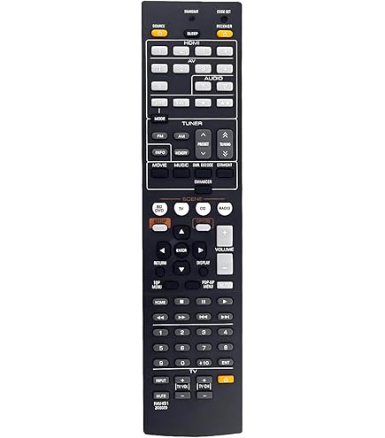 Amazon.com: RAV332 WT92680EX Replace Remote Work for Yamaha RAV334