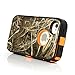 iPhone 4s Holster Case, Harsel Defender Series Heavy Duty Tree Camo Shockproof Full Body Hybrid Combo Military w' Belt Clip Built-in Screen Protector Case Cover for iPhone 4s - Straw Orange