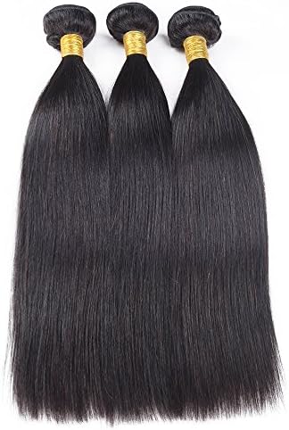 Straight Hair Bundles Brazilian Human Hair Weaving 7A Hair Extensions (8)