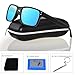 Polarized Sunglasses for Men Women Driving Fishing Unisex Vintage Rectangular Sun Glasses