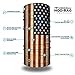 Old Glory Weathered American Flag Seamless UPF 30 High Performance Moisture Wicking Bandana Made of 100% Polyester Microfiber by Hoo-rag