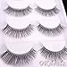 okdeals New 5 Pair Thick Crisscross Long False Eyelashes Fake Eye Lashes Voluminous Makeup